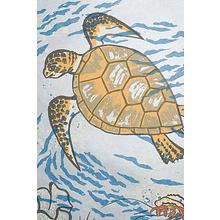 Oda Mayumi: Manjusri and the Sea Turtle Diptych (22/50) - Robyn Buntin of Honolulu
