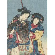 Utagawa Kunisada II: Tale of Genji, Chapter 41 - Robyn Buntin of Honolulu