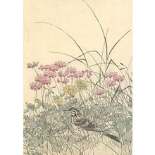 今尾景年: Bird in Flower Patch - Robyn Buntin of Honolulu