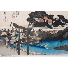 Utagawa Hiroshige: Fujisawa - 53 Stations of the Tokaido - Robyn Buntin of Honolulu