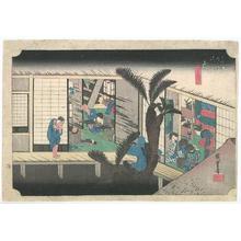 Utagawa Hiroshige: Akasaka on the Tokaido Road - Robyn Buntin of Honolulu