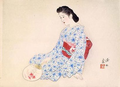 Ito Shinsui: Ideal Japanese Woman (Yamatonadeshiko) - Scholten Japanese Art