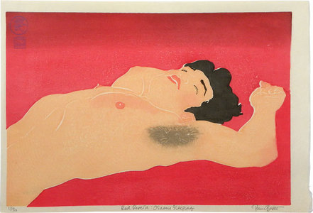 Paul Binnie: Red Reverse: Osamu Sleeping - Scholten Japanese Art