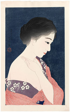 鳥居言人: Make-Up (Kesho) - Scholten Japanese Art