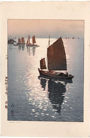 Yoshida Hiroshi: Calm Wind (Kaze Shizuka) - Scholten Japanese Art