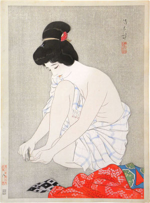 Iwata Sentaro: Spring Day (Shun cu) - Scholten Japanese Art
