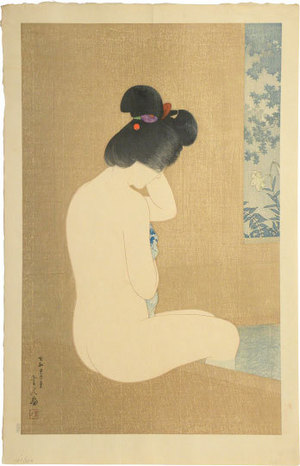 鳥居言人: Fragrance of the Hot Springs (Yu no ka) - Scholten Japanese Art