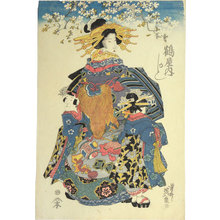 渓斉英泉: Kashiku of the Tsuruya - Scholten Japanese Art