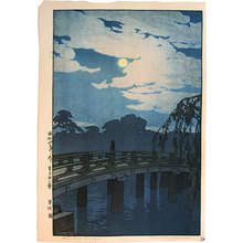 Yoshida Hiroshi: Twelve Scenes of Tokyo: Hirakawa Bridge (Tokyo juni dai: Hirakawa bashi) - Scholten Japanese Art