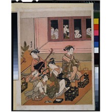 Japanese Print by Suzuki Harunobu, 鈴木春信 (鈴木春信)