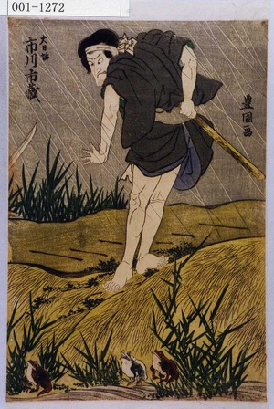 Utagawa Toyokuni I: 「大日坊 市川市蔵」 - Waseda University Theatre Museum