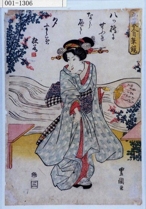 Utagawa Toyokuni I: 「役者自筆鏡」 - Waseda University Theatre Museum