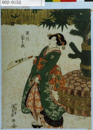 Utagawa Kunisada, 歌川国貞 (国貞〈1〉)による浮世絵「「瀬川菊之丞」」