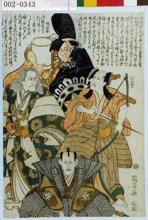 Utagawa Kunisada: 「いろはゑんぎ」「堀川夜打」 - Waseda University Theatre Museum