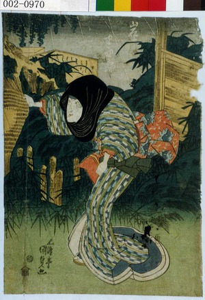 Utagawa Kunisada, 歌川国貞 (国貞〈1〉)による浮世絵「「岩井半四郎」」