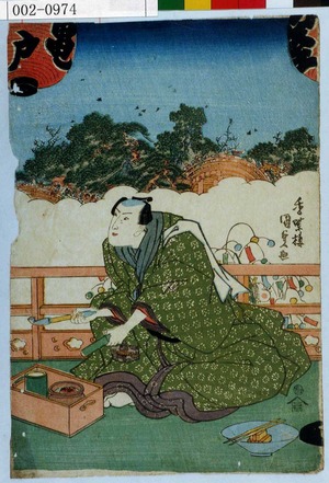 Utagawa Kunisada, 歌川国貞 (国貞〈1〉)による無題の浮世絵