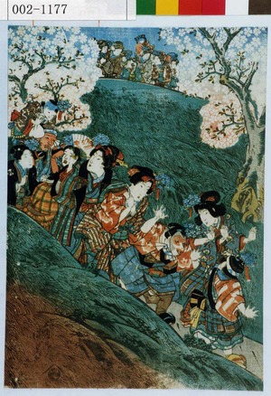 Estampe japonaise sans titre par Utagawa Kunisada, 歌川国貞 (国貞〈1〉)