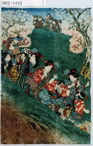 Estampe japonaise sans titre par Utagawa Kunisada, 歌川国貞 (国貞〈1〉)