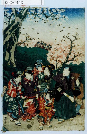 Estampe japonaise sans titre par Utagawa Kunisada, 歌川国貞 (国貞〈1〉)