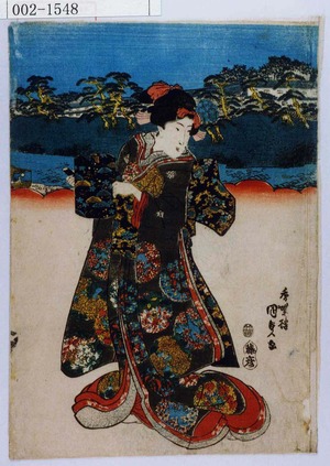 Japanese Print by Utagawa Kunisada, 歌川国貞 (国貞〈1〉)