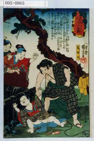 Utagawa Kuniyoshi: 「英名三十六合戦」 - Waseda University Theatre Museum