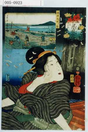 Utagawa Kuniyoshi: 「山海めで度図会 ここにゐたい」 - Waseda University Theatre Museum