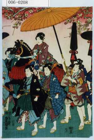 Untitled Japanese Print by Utagawa Toyokuni III, 歌川豊国〈3〉 (豊国〈3〉)