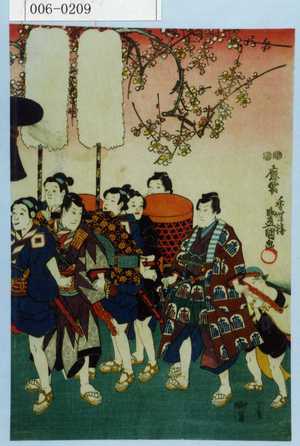 Untitled Japanese Print by Utagawa Toyokuni III, 歌川豊国〈3〉 (豊国〈3〉)