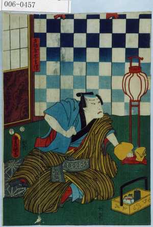 Utagawa Kunisada: 「亀屋忠兵衛」 - Waseda University Theatre Museum
