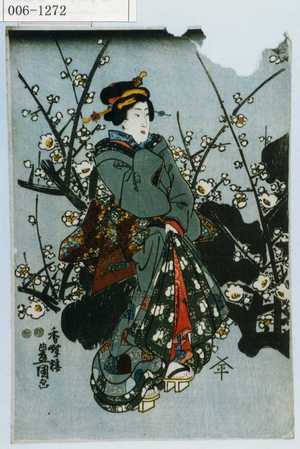 Unbetitelter japanischer Druck von Utagawa Toyokuni III, 歌川豊国〈3〉 (豊国〈3〉)