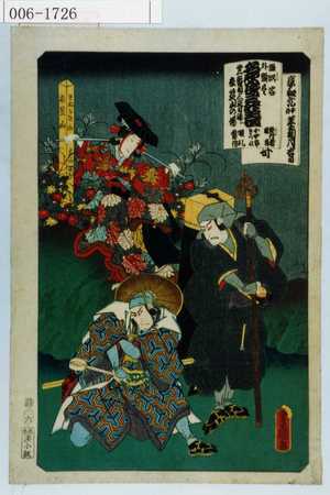 Utagawa Kunisada: 「踊形容外題尽」 - Waseda University Theatre Museum