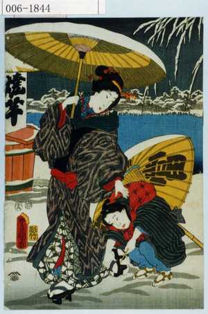 Untitled Japanese Print by Utagawa Toyokuni III, 歌川豊国〈3〉 (豊国〈3〉)