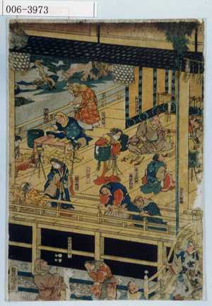 Utagawa Toyokuni III, 歌川豊国〈3〉 (豊国〈3〉)による無題の浮世絵