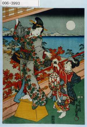 Utagawa Toyokuni III, 歌川豊国〈3〉 (豊国〈3〉)による浮世絵