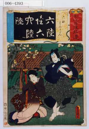 Utagawa Kunisada: 「七以呂波拾遺」「六助すみかだん」 - Waseda University Theatre Museum