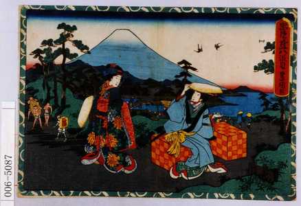 Utagawa Kunisada: 「忠臣蔵八段目」 - Waseda University Theatre Museum