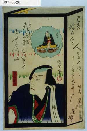 Toyohara Kunichika: 「見立地口尽」「花川戸助六」 - Waseda University Theatre Museum