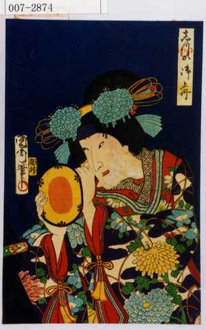 Toyohara Kunichika: 「しづか御前」 - Waseda University Theatre Museum