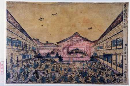 Utagawa Toyoharu: 「浮絵能狂言之図」 - Waseda University Theatre Museum