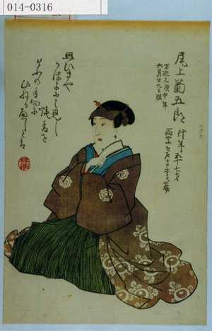 Utagawa Kunisada: - Waseda University Theatre Museum