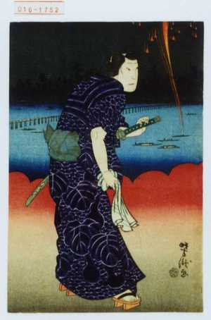 Utagawa Yoshitaki, 歌川芳滝 (芳滝)による浮世絵「−」