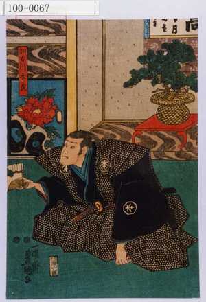 Estampe japonaise "「加古川本蔵」" par Utagawa Toyokuni III, 歌川豊国〈3〉 (豊国〈3〉)