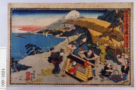 Utagawa Kunisada: 「仮名手本忠臣蔵 第八段目」 - Waseda University Theatre Museum