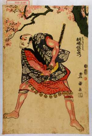 Utagawa Toyokuni I: 「あさがほせん兵へ 桐嶋儀右衛門」 - Waseda University Theatre Museum
