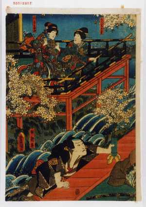 Utagawa Kunisada: 「こし元小菊」「同ききよう」「奴新平」 - Waseda University Theatre Museum