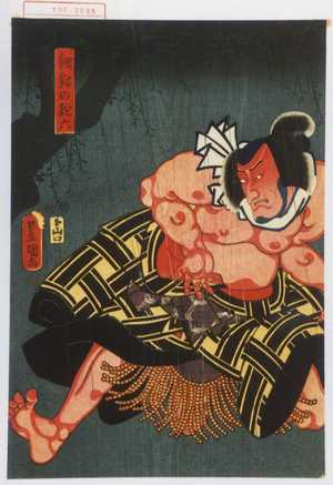 Utagawa Toyokuni III, 歌川豊国〈3〉 (豊国〈3〉)による浮世絵「「☆鈷の駄六」」