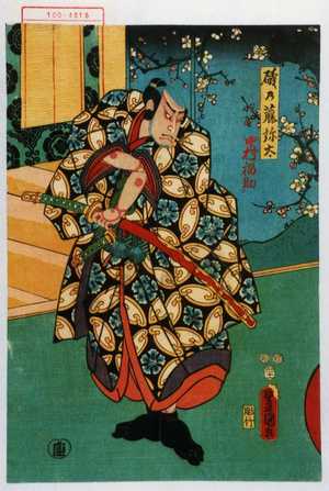 Utagawa Toyokuni III, 歌川豊国〈3〉 (豊国〈3〉)による浮世絵「「磯の藤弥太」」