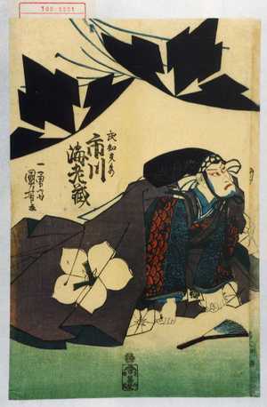 Utagawa Kuniyoshi: 「武知光秀 市川海老蔵」 - Waseda University Theatre Museum