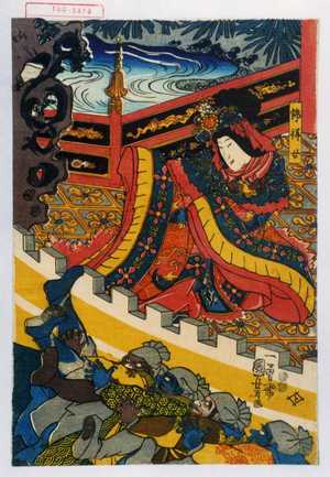 Utagawa Kuniyoshi: 「錦祥女」 - Waseda University Theatre Museum
