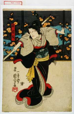 Utagawa Kuniyoshi: 「局岩藤」 - Waseda University Theatre Museum